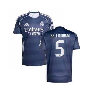 real madrid bellingham 5 borte drakt 2025-2026