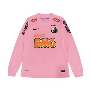 santos fc retro langermet drakt spesialutgave rosa 2012-2013