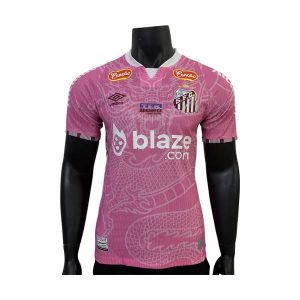 santos fc drakt spesialutgave spillerversjon rosa dragon 2025-2026