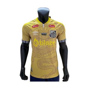 santos fc drakt spesialutgave spillerversjon gul 2025-2026