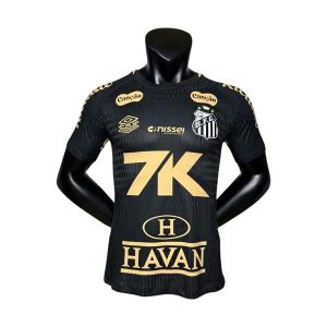santos fc drakt spesialutgave spillerversjon svart gull 2025-2026