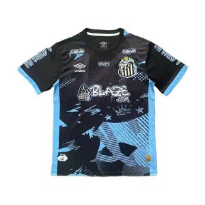 santos fc drakt spesialutgave bla svart 2025-2026