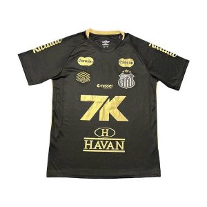 santos fc drakt spesialutgave svart gull 2025-2026