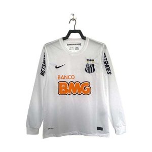 santos fc langermet retro drakt hjemme 2012-2013