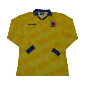 colombia retro langermet drakt hjemme 1994