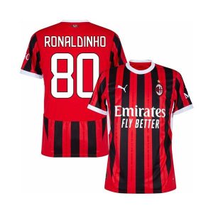 ac milan ronaldinho 80 hjemme drakt 2024-2025