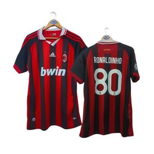 ac milan retro ronaldinho 80 drakt hjemme 2009-2010