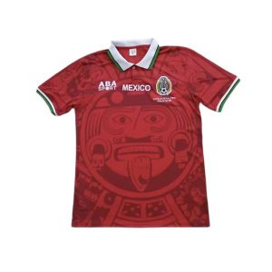 mexico retro spesialutgave drakt rod 1998