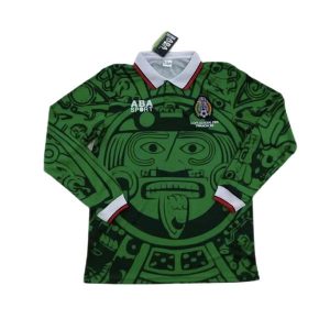 mexico retro langermet drakt hjemme 1998