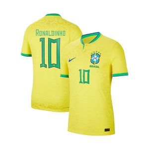 brasil ronaldinho 10 hjemme drakt 2022-2023