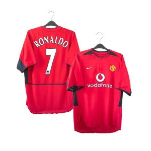 manchester united retro ronaldo 7 drakt hjemme 2002-2004