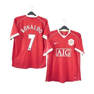 manchester united retro ronaldo 7 drakt hjemme 2006-2007