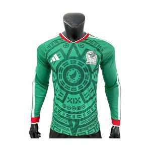 mexico drakt 2026-2027 hjemme spillerversjon langermet