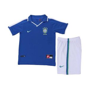 brasil barn retro drakt borte 1997