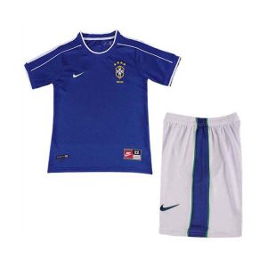 brasil barn retro drakt borte 1998