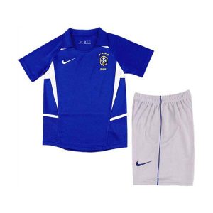 brasil barn retro drakt borte 2002
