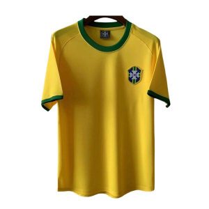 brasil retro drakt hjemme 1970