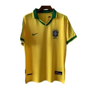 brasil retro drakt hjemme 1997-1998