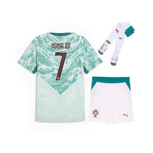 portugal barn sett ronaldo 7 drakt borte 2026-2027