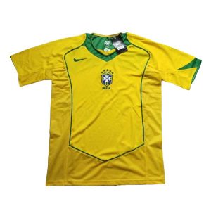 brasil retro drakt hjemme 2004-2006