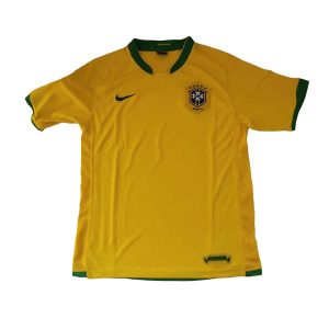 brasil retro drakt hjemme 2006-2008