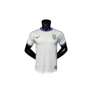 brasil retro keeper drakt hvit 1998