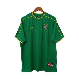 brasil retro keeper drakt gronn 1998