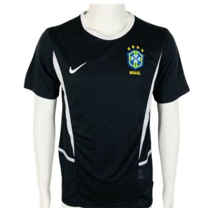 brasil retro keeper drakt svart 2002