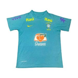 brasil retro trenings drakt bla neon gronn 2019-2020