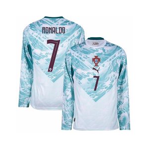 portugal langermet ronaldo 7 drakt borte 2026-2027