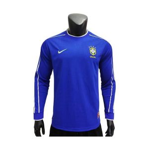 brasil retro langermet drakt borte 1998