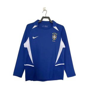 brasil retro langermet drakt borte 2002