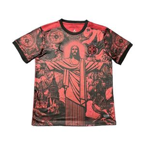 brasil drakt spesialutgave rod svart jesus 2025-2026