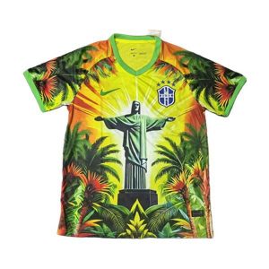 brasil drakt spesialutgave gronn gul oransje jesus 2025-2026