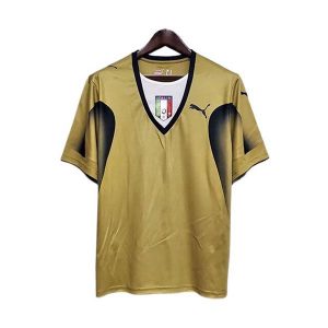 Italia retro keeper drakt gull 2006