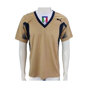 Italia retro keeper drakt gul 2006