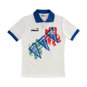 Italia retro trenings drakt hvit bla gronn rod 1994