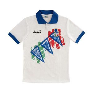 Italia retro trenings drakt hvit bla 1994-1995