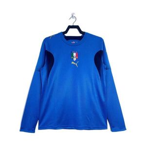Italia retro langermet drakt hjemme 2006