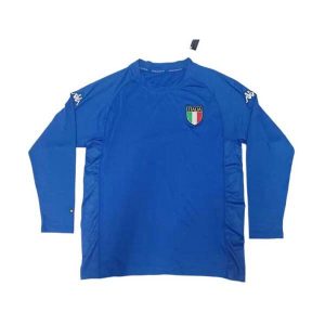Italia langermet retro drakt hjemme 2002