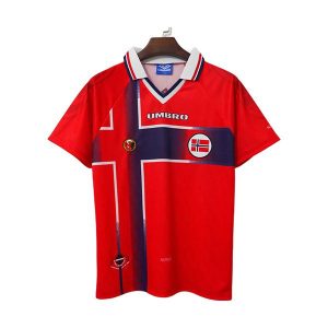 norge retro drakt hjemme 1997-1998