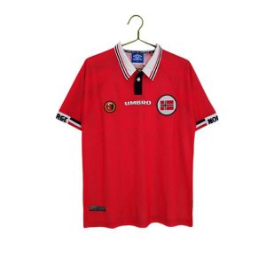 norge retro drakt hjemme 1998-1999