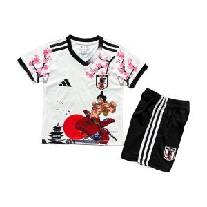 japan barn spesialutgave drakt sett hvit rosa luffy 2025-2026