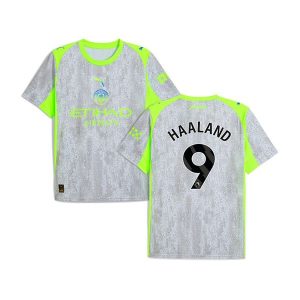 manchester city haaland 9 tredje drakt 2025-2026