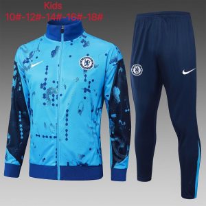 chelsea jakke barn lys bla mork bla 2024-2025