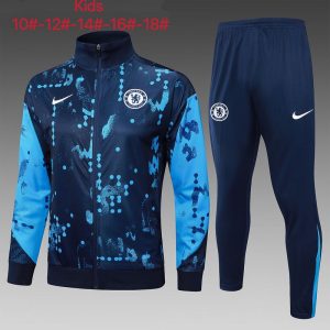 chelsea jakke barn mork bla lys bla 2024-2025