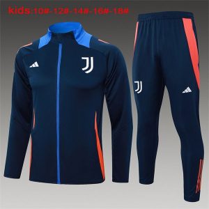juventus jakke barn mork bla oransje 2024-2025