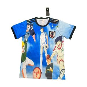 japan drakt spesialutgave bla hvit captain tsubasa 2025-2026