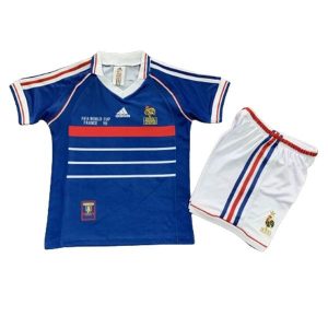 frankrike barn retro drakt hjemme 1998
