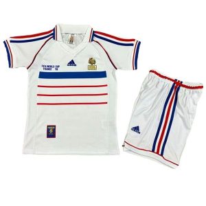 frankrike barn retro drakt borte 1998